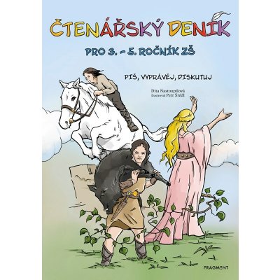 Fragment Čtenářský deník pro 3. – 5. ročník ZŠ – Hledejceny.cz