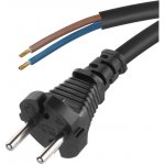 Emos Flexo šňůra gumová 2× 1,5mm2, 5m, černá S03350 – Sleviste.cz