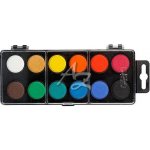 Koh-i-noor vodové barvy 171510, 12 ks, 22,5 mm Černá – Zboží Mobilmania