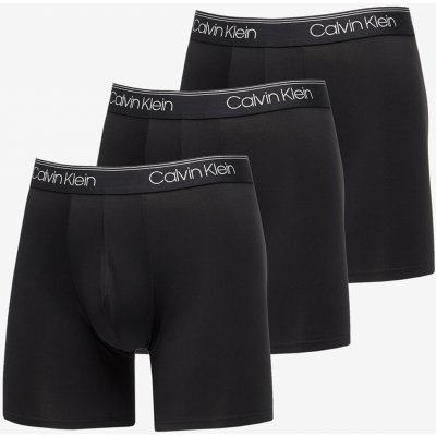 Calvin Klein Microfiber Stretch Boxer 3-Pack Black – Zboží Mobilmania