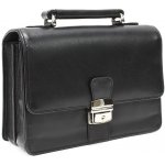 Pánská kožená dokladová etue s držadlem 611-2411A-60 Černá – Zboží Mobilmania