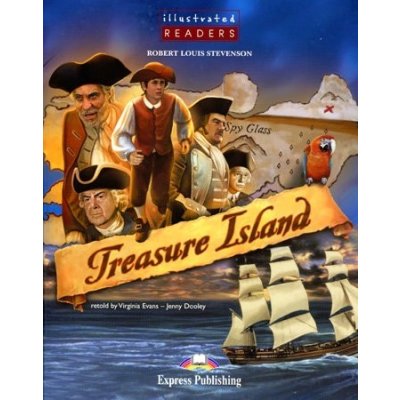 Illustrated Readers 2 Treasure Island + CD