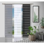 Závěsový panel Den a noc v různých barvách - šedá – Zboží Mobilmania