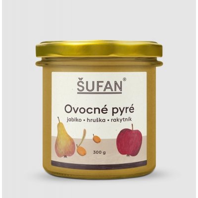 Šufan Pyré jablko-hruška-rakytník 300 g