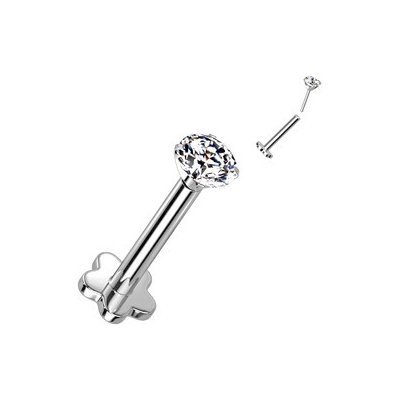 Šperky4U Push In piercing do brady ucha titan TIT1170-C – Zbozi.Blesk.cz