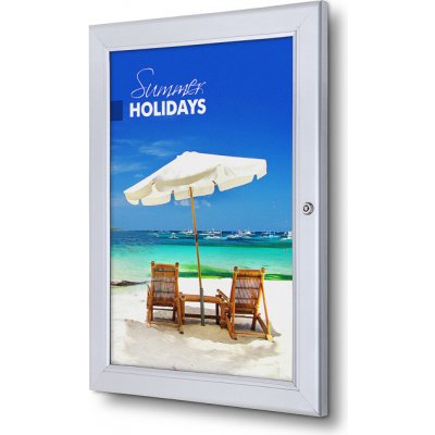 Jansen Display Uzamykatelný plakátový rám A3 353 x 476 mm – Zboží Živě