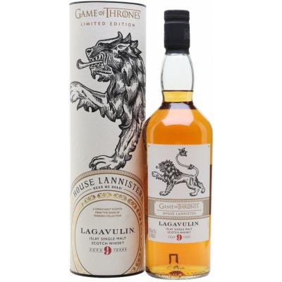 Lagavulin Game of Thrones House Lannister 9y 46% 0,7 l (holá láhev)