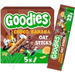 Goodies Ovesné tyčinky kakao-banán 5 x 23 g – Zboží Dáma Goodies Ovesné tyčinky kakao-banán 5 x 23 g – Zboží Dáma