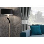 Dekorační ozdobný zirkonový pásek na závěsy GLAMOUR 12x36 cm Mybesthome – Hledejceny.cz
