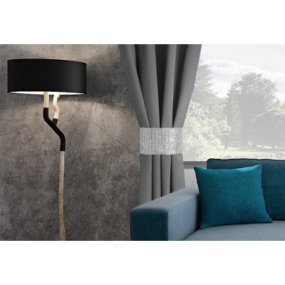 Dekorační ozdobný zirkonový pásek na závěsy GLAMOUR 12x36 cm Mybesthome – Hledejceny.cz