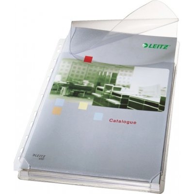 Leitz A4 170 mikronů rozšířený s klopou čirý 5 ks – Zbozi.Blesk.cz