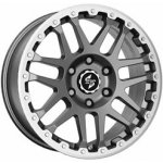 ETABETA COMBAT CV 10x22 5x127 ET32 anthracite matt lip + cap polished – Sleviste.cz