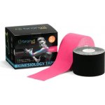 Bronvit Sport Kinesio Tape set 2 x černá/růžová 5 cm x 6 m – Zboží Dáma