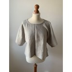 Tom Linen dámská Lněná halenka šedá – Zboží Mobilmania