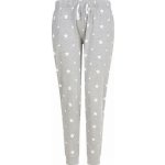 SF Womep Pohodlné kalhoty na doma s proužky hvězdičkami heather grey white stars – Hledejceny.cz