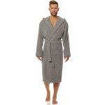 L& pánský froté župan dlouhý s kapucí 2104 FALCO šedá – Zboží Dáma