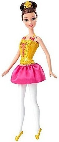 Mattel Disney princezny Baletka Bella