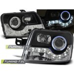 Tuning-Tec Přední čirá LED světla Fiat Panda II (2003 - 2012) - černé – Hledejceny.cz