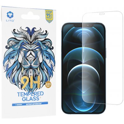 Lito 2.5D klasické Sklo iPhone 12 Pro Max čiré 144396 – Zboží Živě