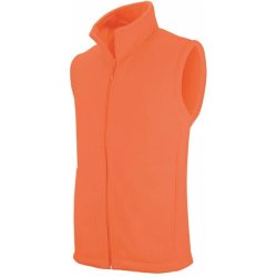 Kariban microfleecová vesta Melodie fluorescenční oranžová