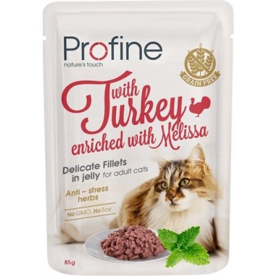 Profine Adult Cat Fillets in Jelly s krůtím 80 g – Zboží Mobilmania