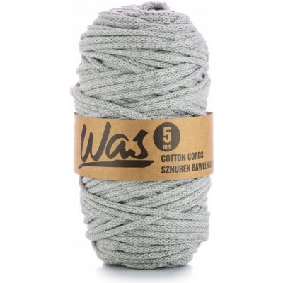Bavlněná šňůra 5mm, 100m, šedá 040 – Hledejceny.cz