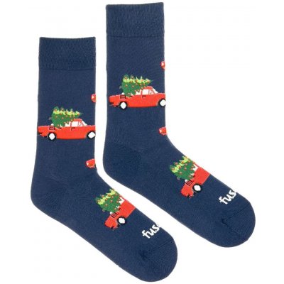 Fusakle ponožky Vezu Vánoce