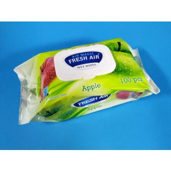 Fresh Air Babu Dětské vlhčené ubrousky jablko 100 ks klip