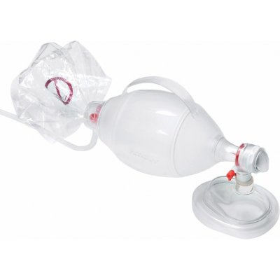 Ambu A/S Denmark Resuscitační vak PVC Ambu SPUR II varianta: resuscitační vak PVC Ambu SPUR II pro dospělé s maskou č. 5 – Zboží Mobilmania