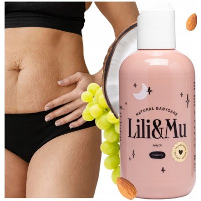 Olej s zpevňujícími vlastnostmi Lili&Mu 200 ml – Zboží Dáma