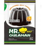 Mr. Hat Gulaman Želatina v prášku černá 25 g – Zboží Dáma