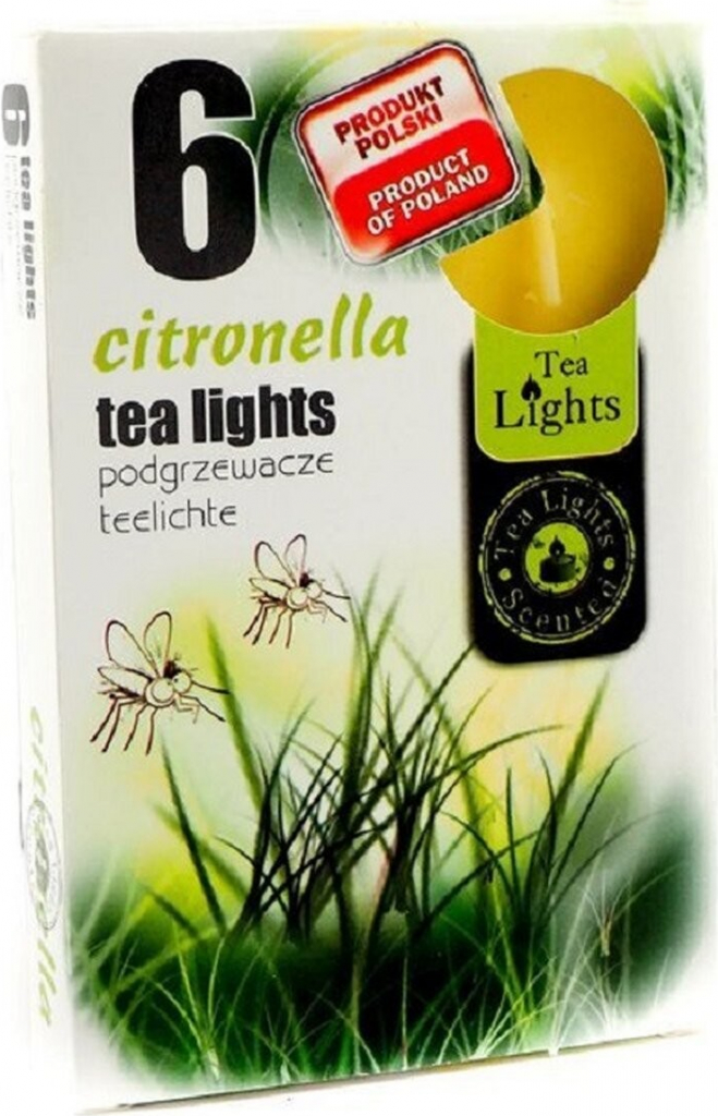 Admit Tea Lights Citronella 6 ks