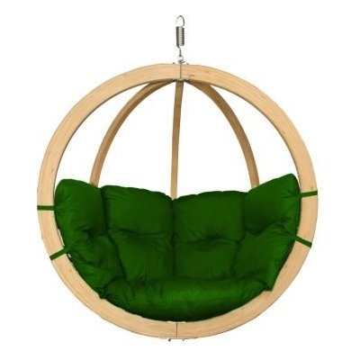 Drewmax MO170 - Křeslo závěsné z masivního smrkového dřeva pr.120cm - Zelená – Zboží Dáma