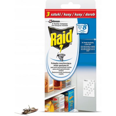 Raid Past proti potravinovým molům 3 ks – Zboží Dáma