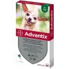 Veterinární přípravek Advantix Spot-on pro psy do 4 kg 1 x 0,4 ml