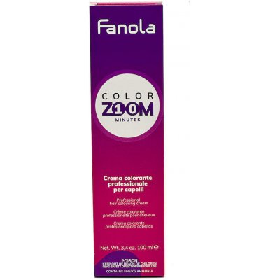 Fanola Color Zoom 10 minutes krémová barva na vlasy 10.01 Blonde Natural Platinum Ash 100 ml – Zboží Dáma