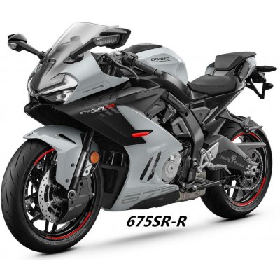 CFMOTO 675SR-R od Throttle Punks Bílá – Hledejceny.cz