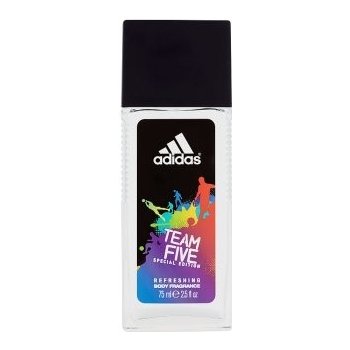 Adidas Team Five Men deodorant sklo 75 ml