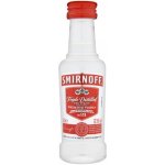 Smirnoff Red vodka 40% 0,05 l Mini (holá láhev) – Zbozi.Blesk.cz