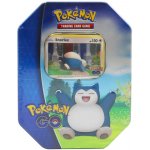 Pokémon TCG Pokémon GO Tin - Snorlax – Zboží Dáma
