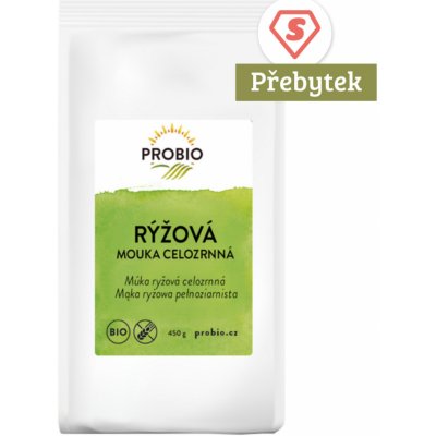 ProBio Bio rýžová mouka celozrnná 450 g – Zboží Dáma