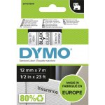 Dymo černý tisk/průhledný podklad, 7m, 12mm, S0720500 – Sleviste.cz