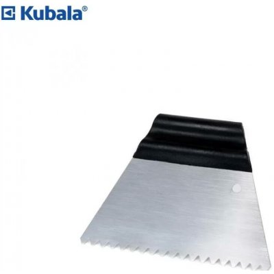 KUBALA 0518 Stěrka nerez na lepidla troj.zub 6mm 180mm – Hledejceny.cz