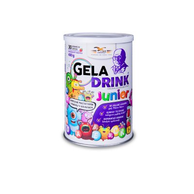 Geladrink Junior nápoj jahoda 480 g – Hledejceny.cz