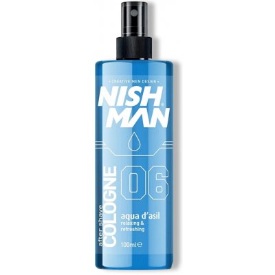 NishMan After Shave Cologne No.6 Aqua D'Asil 100 ml – Hledejceny.cz
