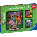 Ravensburger 056217 Minecraft Biomes 3x49 dílků – Hledejceny.cz