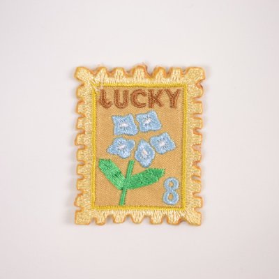 Takoy Nažehlovačka poštovní známka Lucky žlutý – Zboží Dáma