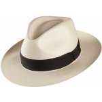 Carlsbad Hat Co. Luxusní panamský klobouk Panama Fedora se stuhou Panama Classci – Zboží Dáma