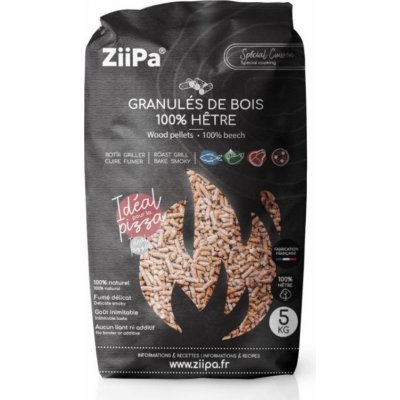 Ziipa dřevěné pelety 5kg buk – Zboží Dáma