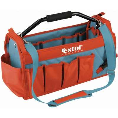 EXTOL PREMIUM taška na nářadí s kovovou rukojetí, 49x23x28cm, 31 kapes, nylon, 8858022 – Hledejceny.cz